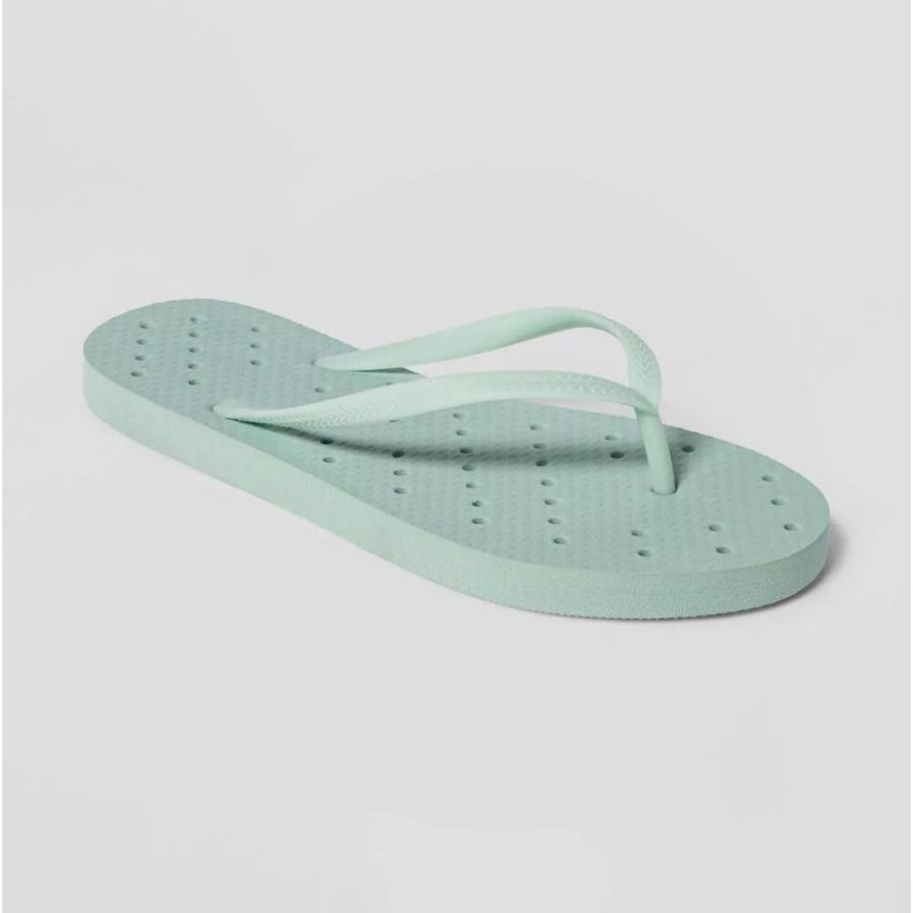 Teal XS Shower Shoes Flip Flops Room Essentials - Perfect for Every Bathing Expe